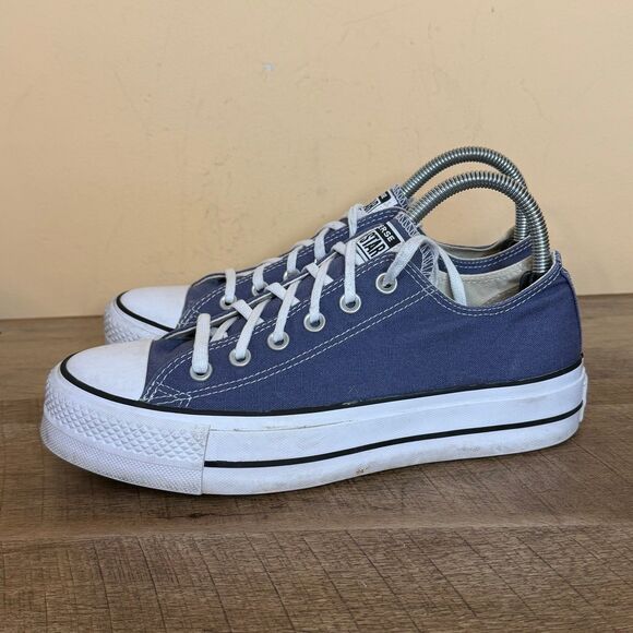 Converse Shoes - Converse Chuck Taylor All Star Lift Low trainers platform shoes sneakers size 9